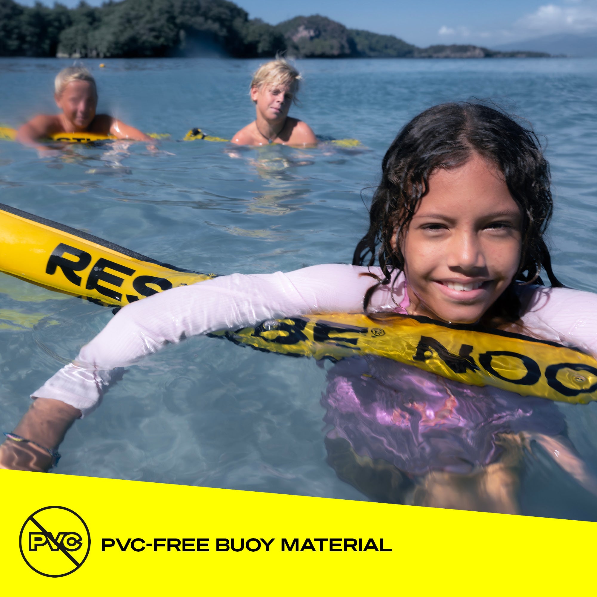 Restube Pool Noodle frite gonflable jaune enfant